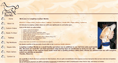 Desktop Screenshot of longdogleather.com